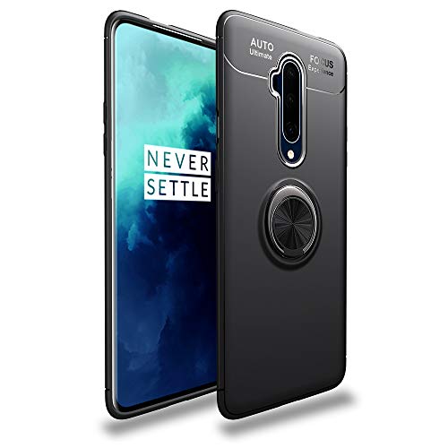 LAGUI Passend für Oneplus 7T Pro Hülle, Ultradünne Weiche Silikon Magnetischen Autohalterungen Spezielle Handyhülle Mit 360 ° Verdrehbare Ring. Gun Farbe+schwarz LAGUI Passend für Oneplus 7T Pro Hülle, Ultradünne Weiche Silikon Magnetischen Autohalterungen Spezielle Handyhülle Mit 360 ° Verdrehbare Ring. Gun Farbe+schwarz von LAGUI