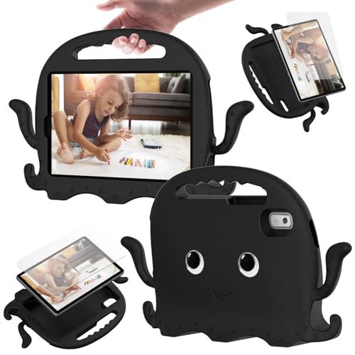 Tablet-Hüllen Compatible with Lenovo Tab M9 9.0 inch (TB-310FU,2023 Released) Case, Lightweight Shockproof Kids Cover , Anti-Slip Corners Tablet Case with Shoulder Strap for Children Boys Tablet-PC-Hü von LAHDFKAJ