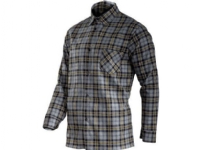 Lahti Pro FLANNEL SHIRT GRAY, 170G/M2, &quot S&quot , CE, LAHTI von LAHTIPRO