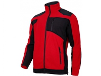 Lahti Pro Fleece Sweatshirt mit Verstärkungen rot/schwarz XL ( L4011504) von LAHTIPRO