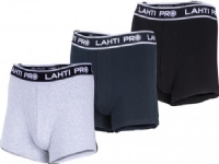 Lahti Pro Herren-Boxershorts schwarz, grau, dunkelblau, 3 Paar, s, lahti von LAHTIPRO