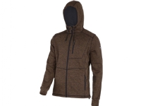 Lahti Pro SWEATSHIRT MIT KAPUZEN UND REISSVERSCHLUSS BROWN, S, CE, LAHTI von LAHTIPRO