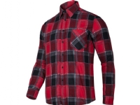 Lahti Pro rotes Flanellhemd, 120G/M2, 3XL (LPKF13XL) von LAHTIPRO