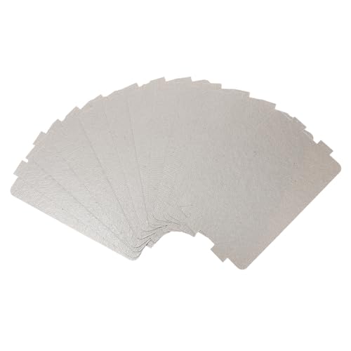 LALADEFIEE Mikrowellen Glimmerplatten Hitzebeständige Mica Platten Für Mikrowellen Universelle Ersatzteile Wellenleitungsabdeckung Antihaftbeschichtet Ideal Für LALADEFIEE Mikrowellen Glimmerplatten Hitzebeständige Mica Platten Für Mikrowellen Universelle Ersatzteile Wellenleitungsabdeckung Antihaftbeschichtet Ideal Für von LALADEFIEE