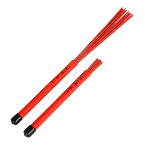 LALADEFIEE 1Paar Teleskop Trommelbürste Jazz Drum Pinsel mit Rutschfestem Griff für Anfänger und Jugendbands für Natürlichen und Einfache Handhabung LALADEFIEE 1Paar Teleskop Trommelbürste Jazz Drum Pinsel mit Rutschfestem Griff für Anfänger und Jugendbands für Natürlichen und Einfache Handhabung von LALADEFIEE
