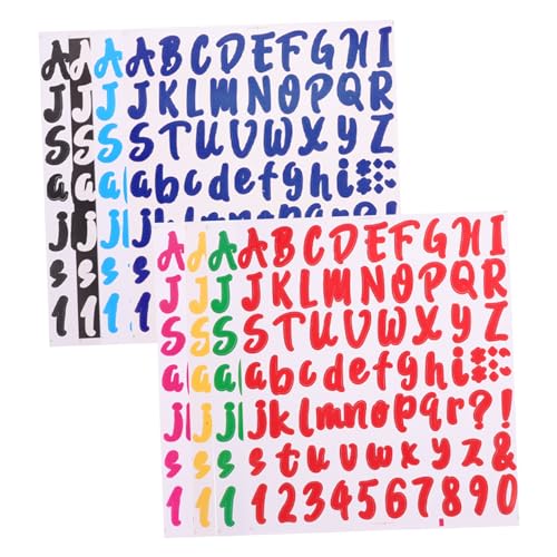 LALAFINA 1 Satz Bunte Buchstabenaufkleber Scrapbooking Sticker Scrapbook Stickers Und Vinyl Gold Selbstklebende Aufkleber Zum Selbermachen Reflektierende Briefkastenaufkleber Pvc 8blätter LALAFINA 1 Satz Bunte Buchstabenaufkleber Scrapbooking Sticker Scrapbook Stickers Und Vinyl Gold Selbstklebende Aufkleber Zum Selbermachen Reflektierende Briefkastenaufkleber Pvc 8blätter von LALAFINA