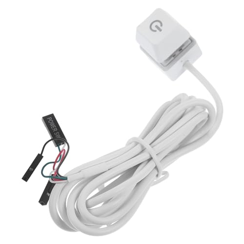 LALAFINA 1.65M Externer PC Netzschalter Langes Steueradapterkabel für Desktop für Internetcafés Privathaushalte Elegantes Design Einfache Bedienung LALAFINA 1.65M Externer PC Netzschalter Langes Steueradapterkabel für Desktop für Internetcafés Privathaushalte Elegantes Design Einfache Bedienung von LALAFINA