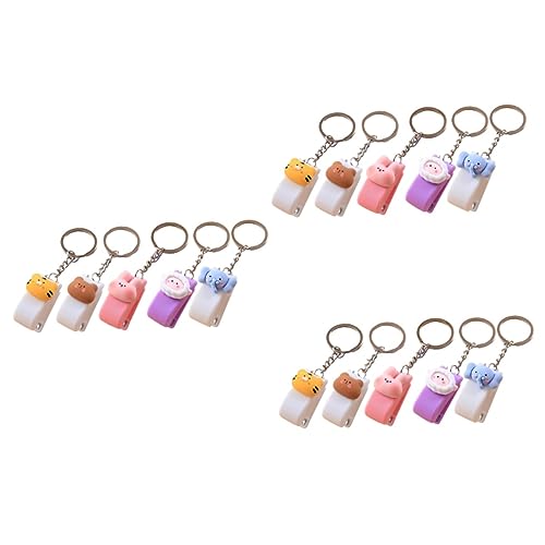 LALAFINA 3 Sätze Schlüsselanhänger Schlüsselbundhefter Schreibwaren Schule Schlüsselringe Mini-bürobedarf Süßer Mini-hefter Mini-heftgerät-set Abs Colorful 5 Stücke * 3 LALAFINA 3 Sätze Schlüsselanhänger Schlüsselbundhefter Schreibwaren Schule Schlüsselringe Mini-bürobedarf Süßer Mini-hefter Mini-heftgerät-set Abs Colorful 5 Stücke * 3 von LALAFINA