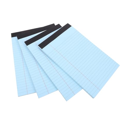LALAFINA 4 Stücke Memo Pad Liniert Notebooks für Arbeit Notebooks Journal Legal Pad Notizblock für Büro Tagebuch von LALAFINA