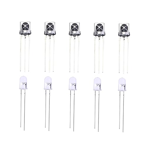 LALAFINA 5Paare Infrarot Dioden LED Ir Sender Empfänger Beiniger Infrarot Sensor für Anwendungen Haushaltsgeräten Audio Video Ausrüstung Hohe LALAFINA 5Paare Infrarot Dioden LED Ir Sender Empfänger Beiniger Infrarot Sensor für Anwendungen Haushaltsgeräten Audio Video Ausrüstung Hohe von LALAFINA