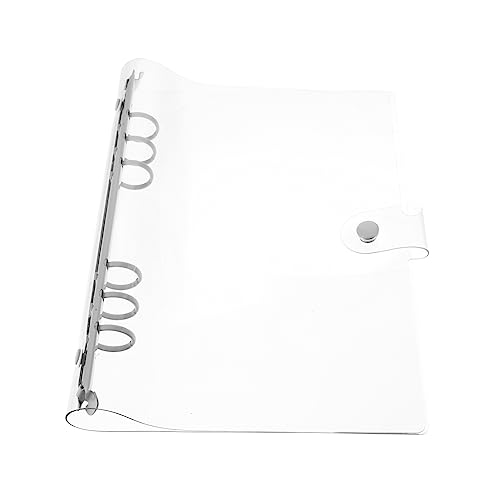 LALAFINA Loseblatt-binder Notizbuch Notizbuch Binder Binder Klemmringe Mini-binderbuch Pvc-softcover Leicht und Einfach Zu Tragen von LALAFINA