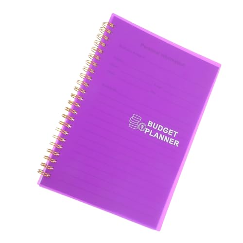 LALAFINA Praktisches A5-budgetbuch, Monatlicher Kontoplaner, Bargeldrekorder, Finanzplaner Für Das Budgetierungsnotizbuch Für Privathaushalte Und Unternehmen von LALAFINA