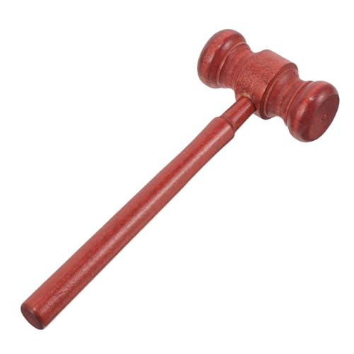 LALAFINA Richterhammer Aus Holz Für Gerichtssaal Kostüm Requisite Für Rollenspiele Perfektes Für Besonderen Anlässen von LALAFINA