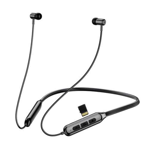 LAMA Bluetooth 5.3 Kopfhörer Sport Ohrhörer Unterstützt TF Karte IPX5 Leicht Kabellos Sportkopfhörer In Ear Headset mit Mikrofon Nackenbügel Magnetisches Earbuds LAMA Bluetooth 5.3 Kopfhörer Sport Ohrhörer Unterstützt TF Karte IPX5 Leicht Kabellos Sportkopfhörer In Ear Headset mit Mikrofon Nackenbügel Magnetisches Earbuds von LAMA