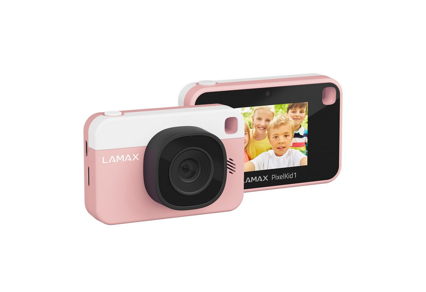 LAMAX PixelKid1 Pink Kinderkamera LAMAX PixelKid1 Pink Kinderkamera von LAMAX