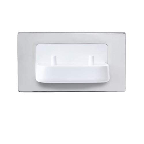 In-Wall Twin Elektronisches Zahnbürsten-Ladegerät von ProofVision kompatibel mit Oral B/Braun elektrischen Zahnbürsten Faszienplatte in 3 Farben zur Auswahl von LAMP POST