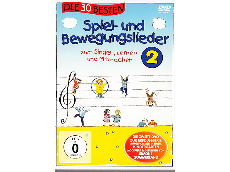 Die 30 besten Spiel- und Bewegungslieder 2 - DVD von LAMP UND L