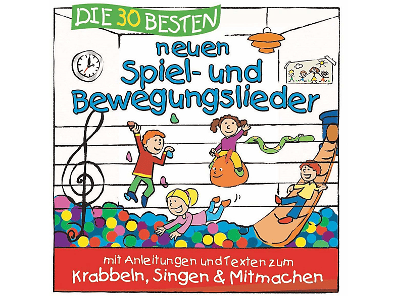 Karsten Glueck Und Die Kita Froesche, Simone Sommerland - 30 Besten Neuen Spiel-Und Bewegungslieder (CD) von LAMP UND L