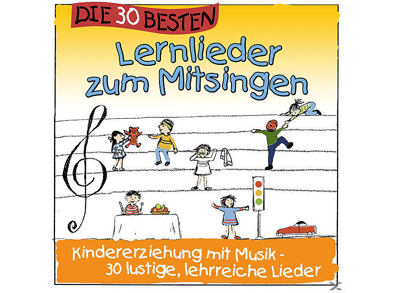 SOMMERLAND,SIMON/GLÜCK,KARSTEN/KITA-FRÖSCHE,DIE - Die 30 Besten Lernlieder Zum Mitsingen (CD) von LAMP UND L