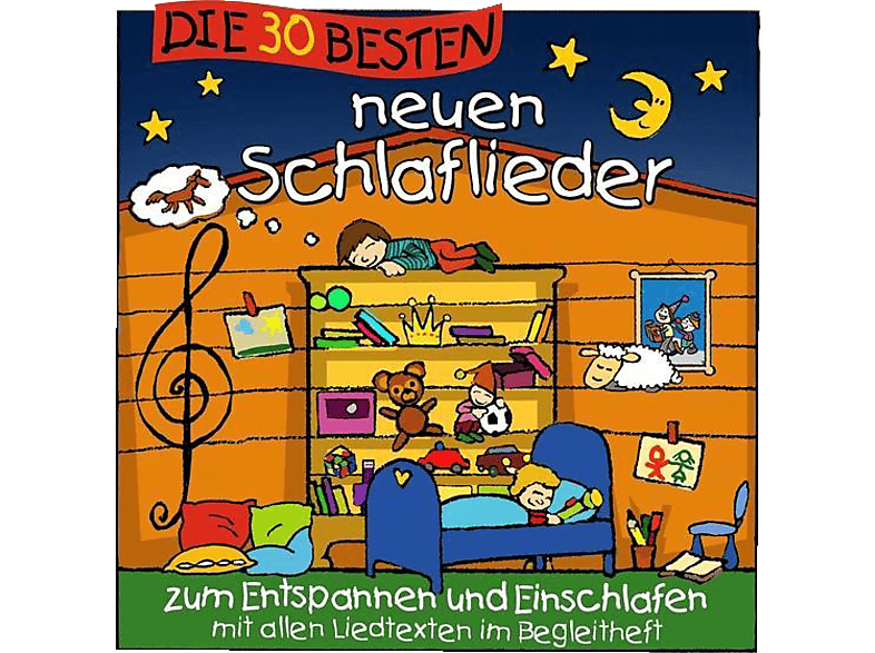 Simone Sommerland, Karsten Glück, Die Kita Frösche - 30 Besten Neuen Schlaflieder Für Kinder (CD) von LAMP UND L
