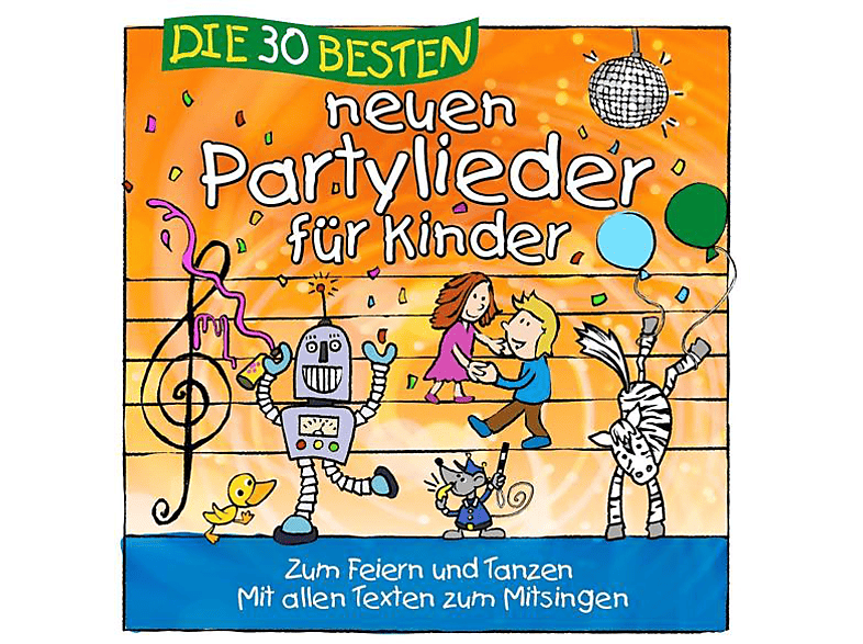 Simone Sommerland, Karsten Glück, Die Kita Frösche - 30 Besten Neuen Partylieder (CD) von LAMP & LEU