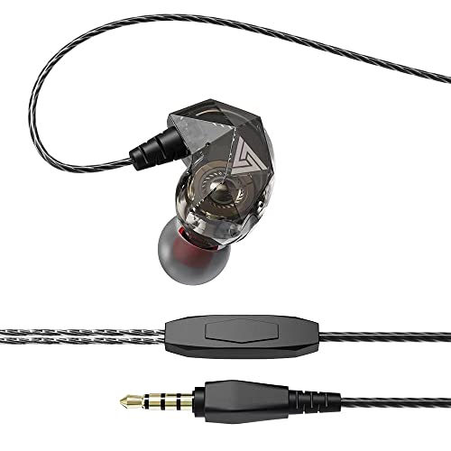 LAMTOR QKZ Diamant In-Ear Kopfhörer mit Kabel – Ohrhörer für iPad, Handy, PC – Premium In-Ear Headphones – Kophörerkopf mit Kabel 3.5mm Klinkenstecker von LAMTOR