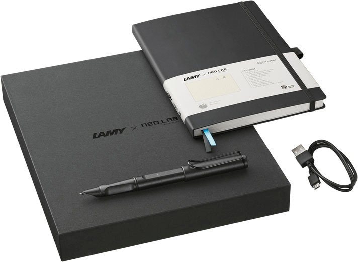 LAMY Eingabestift safari all black ncode Set Digital Writing (Set) von LAMY