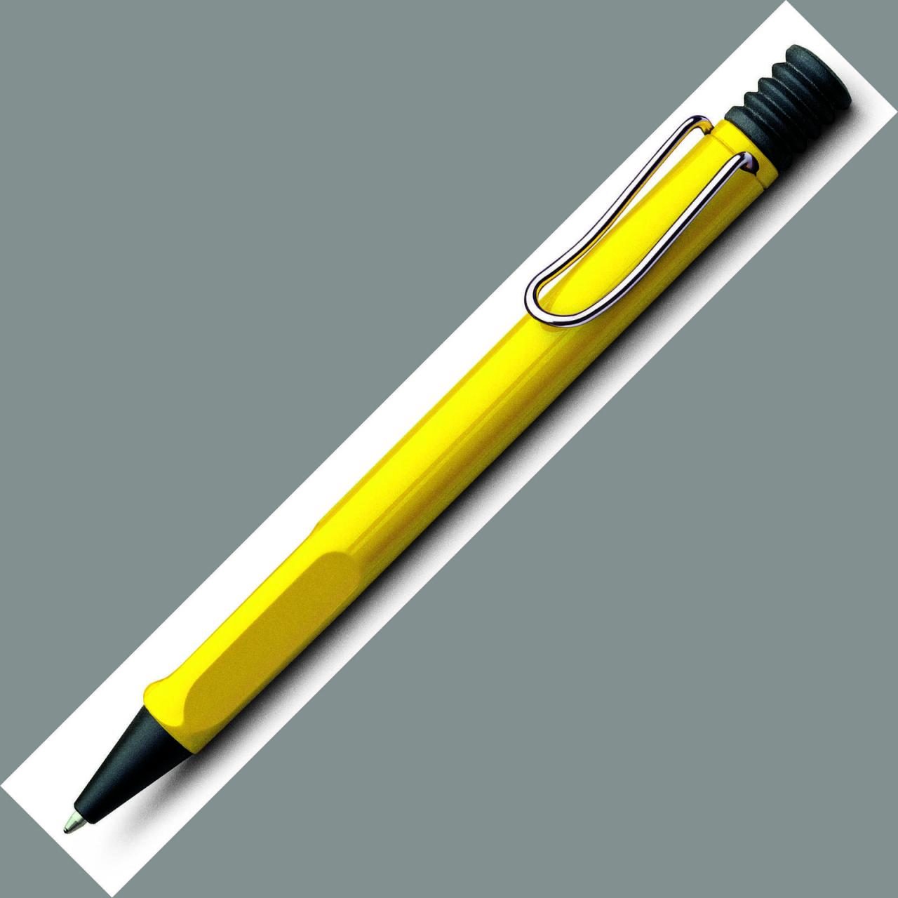 LAMY Kugelschreiber Lamy Kugelschr. Safari, gelb 0.5 mm Blau von LAMY