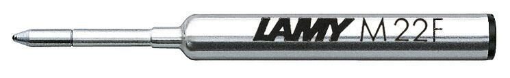 LAMY Kugelschreibermine Lamy Mine M 22, F, schwarz 0.15 mm F (fein) Schwarz von LAMY