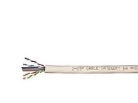 GIGA-LAN Datenkabel Cat6A U-UTP - LSZH 4x2xAWG23, Weiß, Schachtel mit 305M - (305 Meter) von LAN-COM A/S