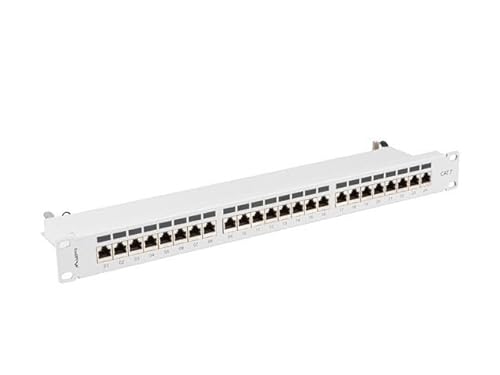 LANBERG PPS7-1024-S Patch Panel 24 PUERTOS 1U CAT.7 FTP GRAU von Lanberg