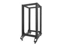 Lanberg OR01-6822-B, Freistehendes Gestell, 22U, 600 kg, Schwarz Lanberg OR01-6822-B, Freistehendes Gestell, 22U, 600 kg, Schwarz von LANBERG