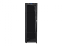 Lanberg - Rack-Gehäuse - mit 4 Lüftern, Display - schwarz, RAL 9004 - 42HE - 19 Lanberg - Rack-Gehäuse - mit 4 Lüftern, Display - schwarz, RAL 9004 - 42HE - 19 von LANBERG