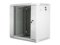 Lanberg - Rack-Gehäuse - wandmontierbar - grau, RAL 7035 - 12U - 19 von LANBERG