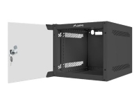 Lanberg - Rack-Gehäuse - wandmontierbar - schwarz, RAL 9004 - 4U - 10 Lanberg - Rack-Gehäuse - wandmontierbar - schwarz, RAL 9004 - 4U - 10 von LANBERG