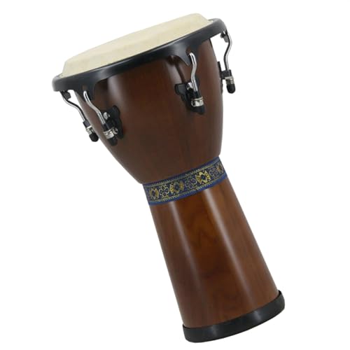 Professionelle Djembe 8,5-Zoll-Tamburin, Arabische Trommel, Afrikanische Trommel, Professionelles Afrikanisches Trommelinstrument (Color : D) von LANGLIE