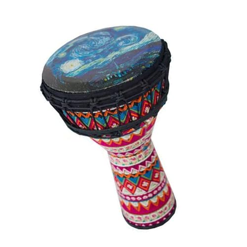 Professionelle Djembe Standardmäßige, Tragbare 11-Zoll-PVC-Percussion-Trommel Mit Afrikanischer Trommel (Color : B) von LANGLIE