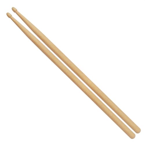 Schlagzeug-Zubehör 5A/7A Ahorn-Drumsticks, Anfänger-Übungs-Drumsticks, Drum-Performance-Drumsticks (Color : 5A) von LANGLIE