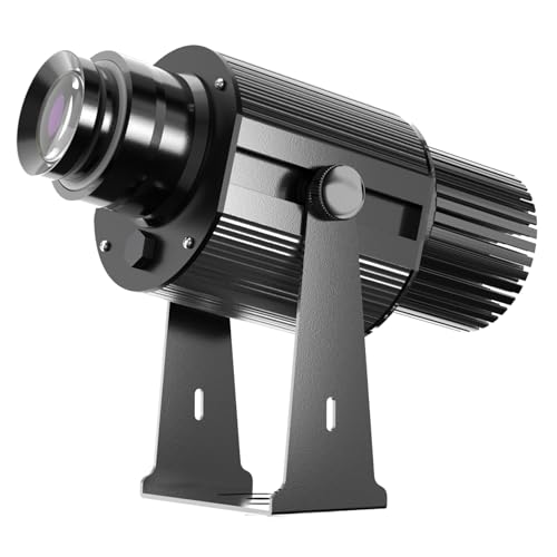 Logo Projektor Lichter Benutzerdefinierte GOBO Projektoren für Store Business Wall Outdoor Wasserdicht für Shop Werbung Hochzeit (Schwarz, 50W) von LANGSHI