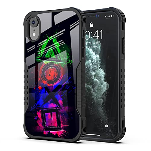 LANJINDENG iPhone XR Hülle Hip Hop Graffiti Game Sign Design für Männer Jungen Kinder, Militärqualität, stoßfest, Bumper Anti-Kratzer Acryl Rückseite Schutz Cover für iPhone XR LANJINDENG iPhone XR Hülle Hip Hop Graffiti Game Sign Design für Männer Jungen Kinder, Militärqualität, stoßfest, Bumper Anti-Kratzer Acryl Rückseite Schutz Cover für iPhone XR von MAITER