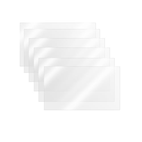 6PCS FEP Folie 210X150X0.15mm, FEP Trennfolie für ELEGOO Mars 5, Mars 5 Ultra, Mars 4, Mars 4 Ultra, Mono 4, Mono 4 Ultra, Mono 2 Resin 3D Drucker Zubehör von LANKEGU