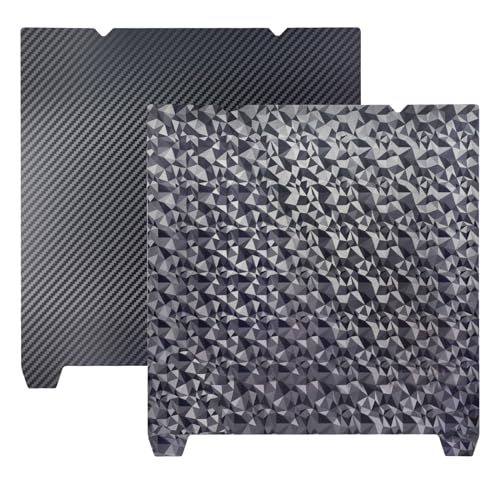 LANKEGU Glatte PET-PEO-Bauplatte für Creality K1 K1C, 235 x 235 mm 3D-Druckerbettplattformen für Ender 3 S1/Ender 3 S1 Pro/Ender 5 S1/Ender 3 V3 KE/SE, Federstahl-Druckbett ohne magnetische Basis von LANKEGU