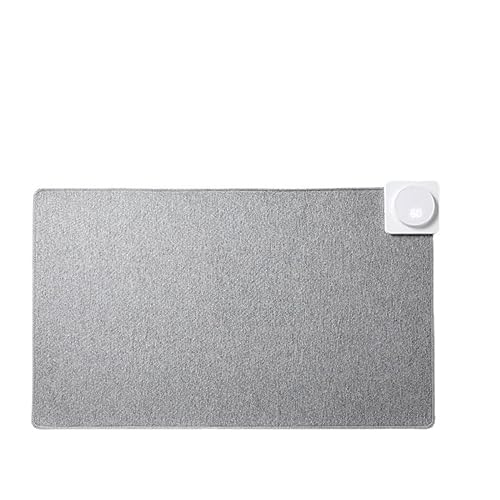 LANMOU Beheiztes Mauspad, Beheizte Tischunterlage Smart Beheizter Schreibtischunterlage Heated Mousepad Drehtemperaturregelung für Büroarbeit/Zuhause(80 * 32cm) von LANMOU