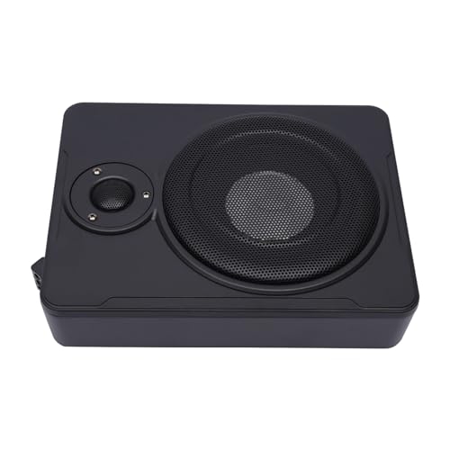LANNADD 8 Zoll Subwoofer, Schlanker Auto Untersitz Subwoofer Kompakt Kfz Aktiv Bassbox, Auto-Subwoofer Autoradio Bassboxen-Bausatz Lautsprecher - Schwarz LANNADD 8 Zoll Subwoofer, Schlanker Auto Untersitz Subwoofer Kompakt Kfz Aktiv Bassbox, Auto-Subwoofer Autoradio Bassboxen-Bausatz Lautsprecher - Schwarz von LANNADD