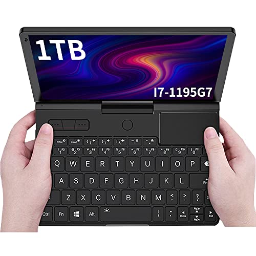 LANRUO GPD Pocket 3 [11th Core CPU I7-1195G7-1TB] Modulares und voll funktionsfähiges Handheld-PC Notebook Laptop 1920 × 1200 Touchscreen Laptop Win 11 Home OS 16 GB LPDDR4 RAM / 1 TB ROM von LANRUO