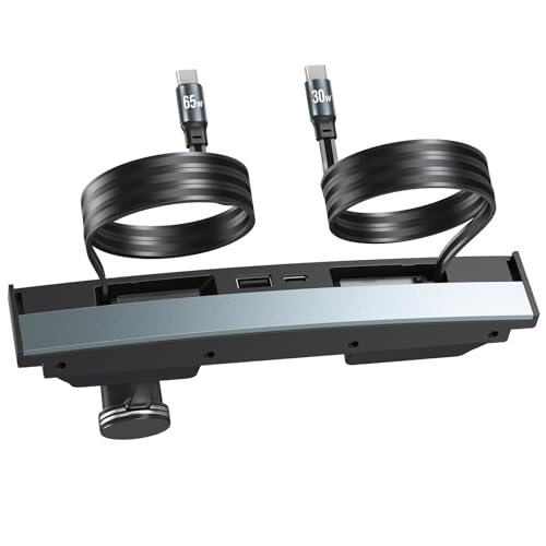 65W USB Hub für Tesla Model 3 2024 2025/Model Y Juniper Wasserdicht Schnellladegerät 4 Port Tesla Zubehör für Tesla Telefon Ladegerät 2 Typ C Schnellladekabel von LANSAN