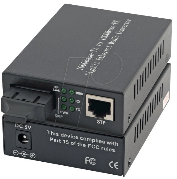 EL026V2 - Medienkonverter, Gigabit Ethernet, SC, Singlemode von LANTECH
