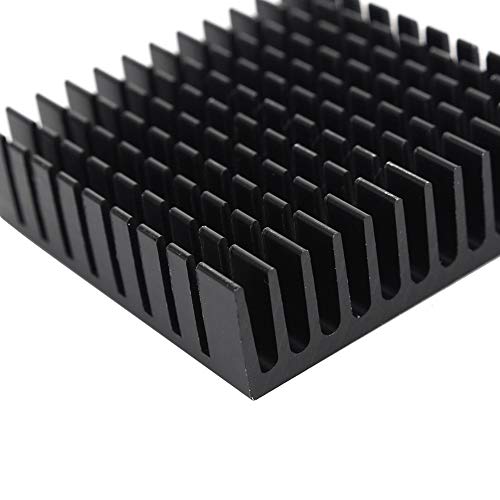 1 Stück Aluminium-Kühlkörper, 40 x 40 x 11 mm Kühlrippe für Kühler, Router-Kühler, für CPU-IC-Chip, kleines elektronisches Gerät CPU-kühlkörper 2 Transistor kühlkörper von LANTRO JS