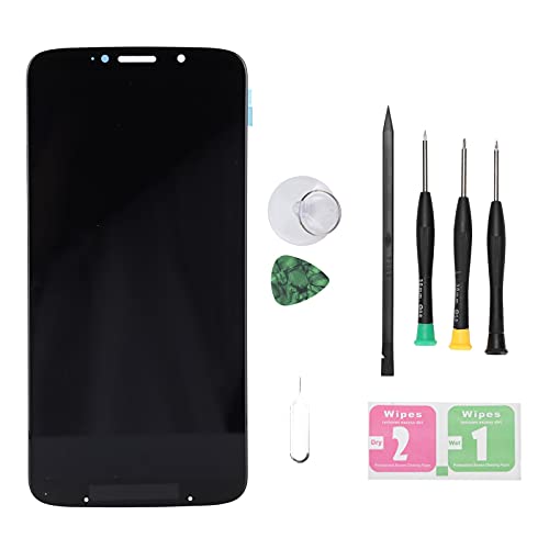 LANTRO JS LCD Display Touchscreen Digitizer Assembly Replacement with Tools for Moto Z3 Play XT1929, Black von LANTRO JS