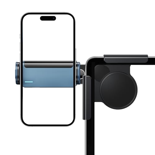 LANTU Handyhalterung für Tesla Model 3 Model Y Model S/X, AI Automatische Induktion 360° Verstellbarer Elektrischer Handyhalter Tesla Zubehör für iPhone, Samsung, Android Handys und Mehr von LANTU